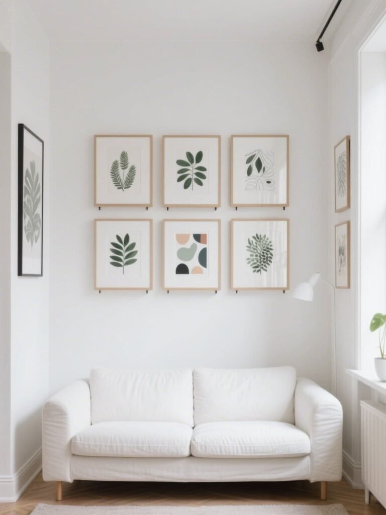 Floating Frame Gallery Walls