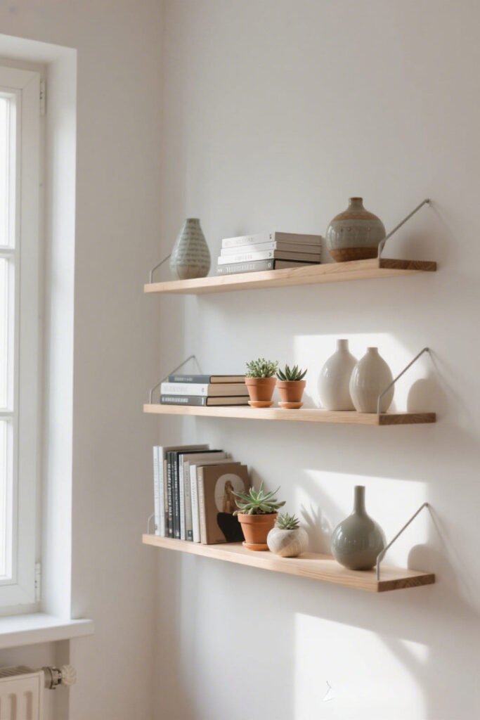 Floating Shelves: The MVP of Wall Storage