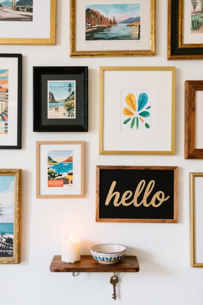 A Gallery Wall (But Keep It Simple)