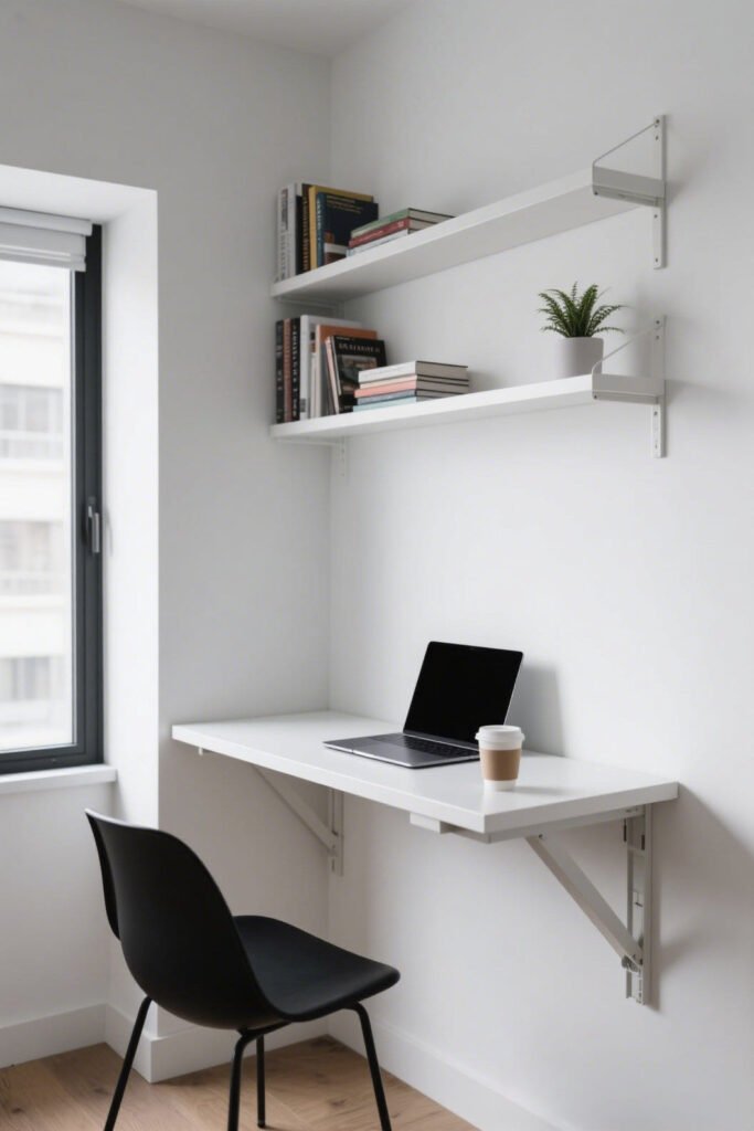 Wall-Mounted Desks & Fold-Down Tables