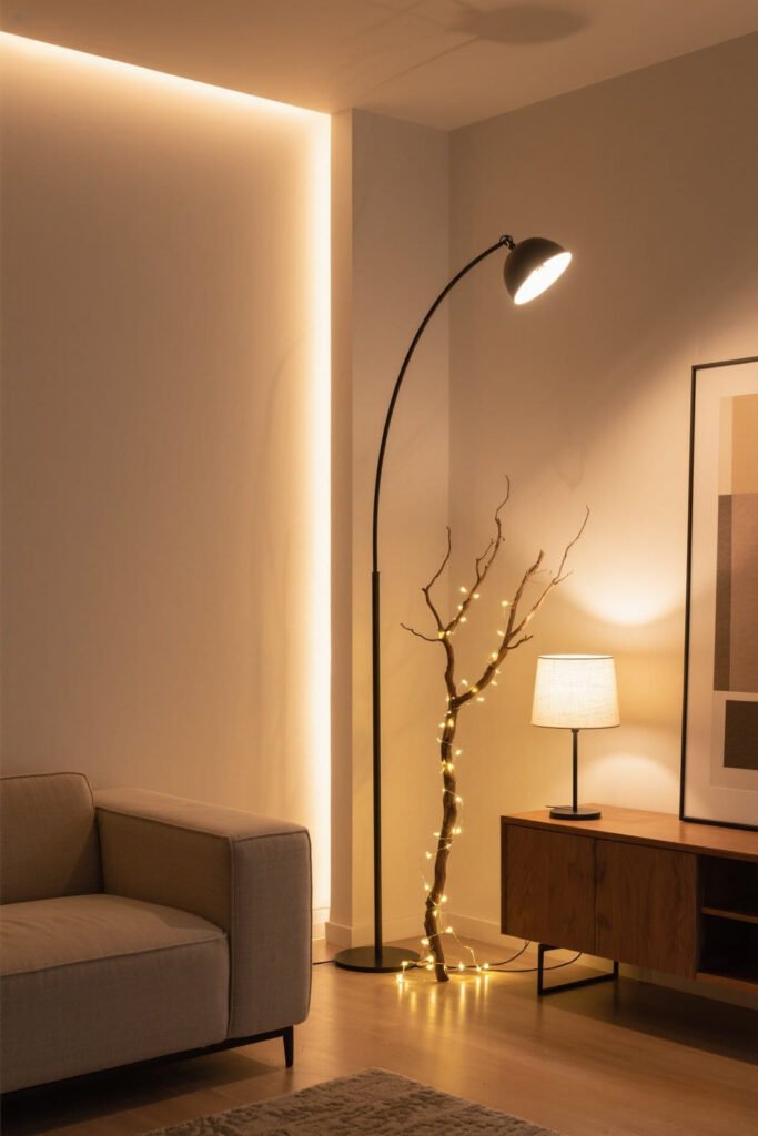 Statement Lighting Corner Moments