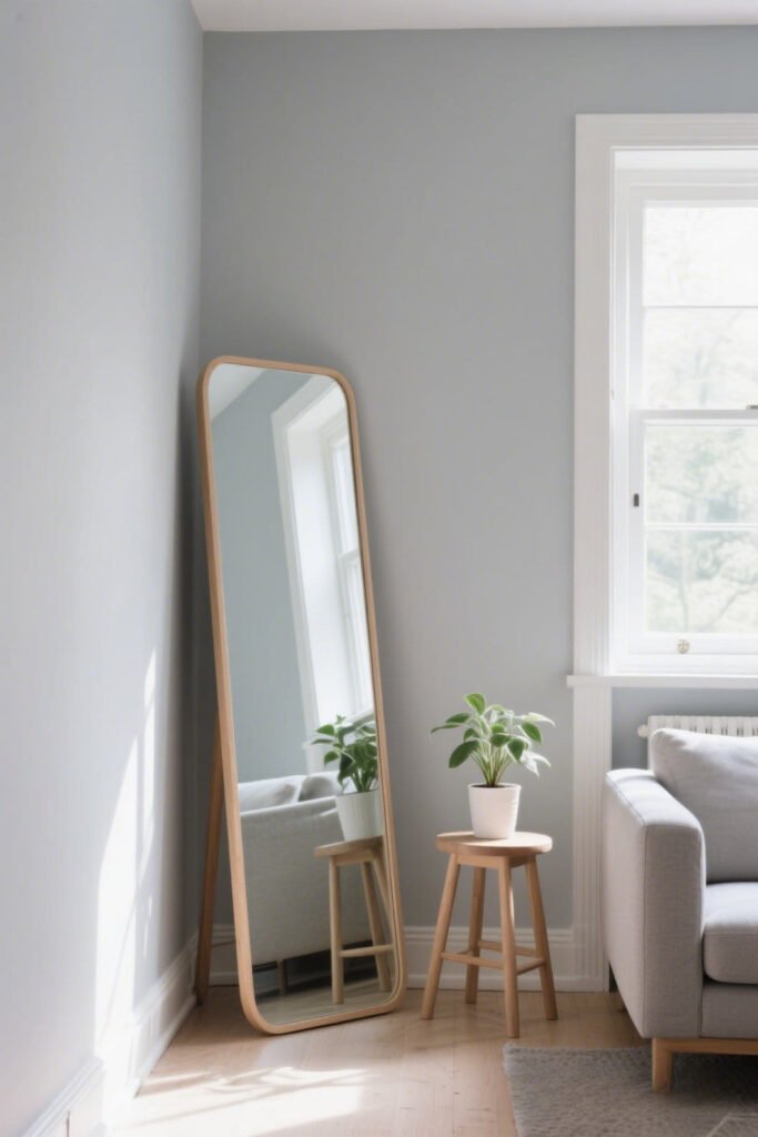 Hang a Vertical Mirror