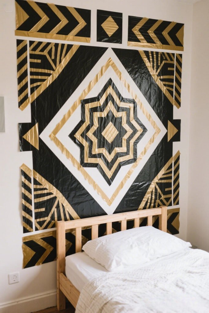 Washi Tape & Temporary Murals for Renters