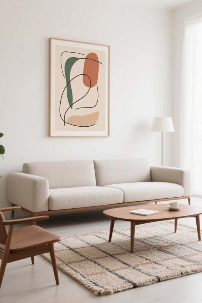 Abstract Line Wall Art design