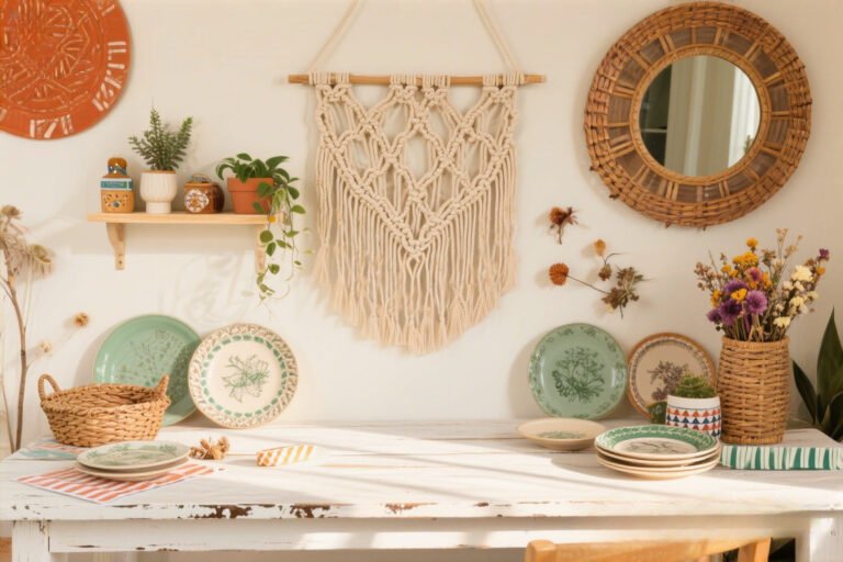 Boho Wall Decor Ideas for Small Spaces