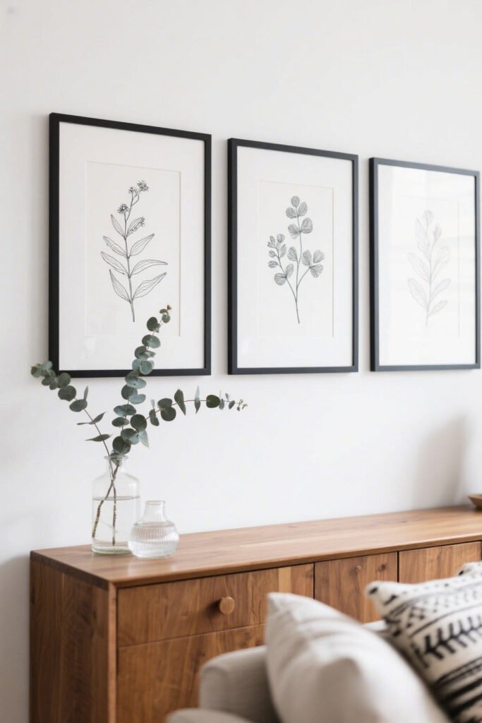 Botanical Line Art Wall Decor