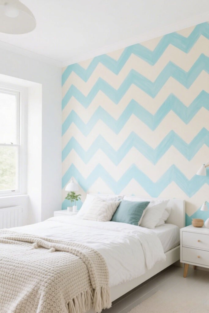 Chevron Pattern Wall Decor