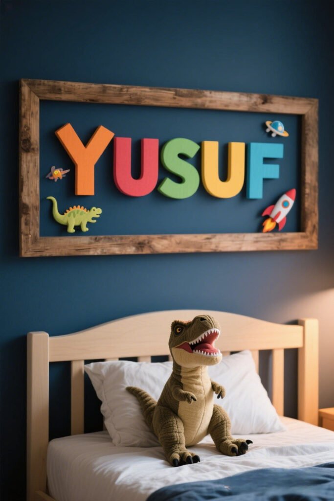 Custom Name Art - Printable Wall Art for Kids