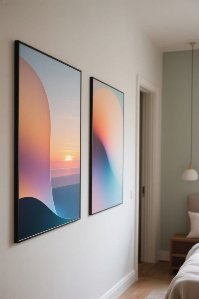 Gradient Fade Effects - Abstract Wall Art