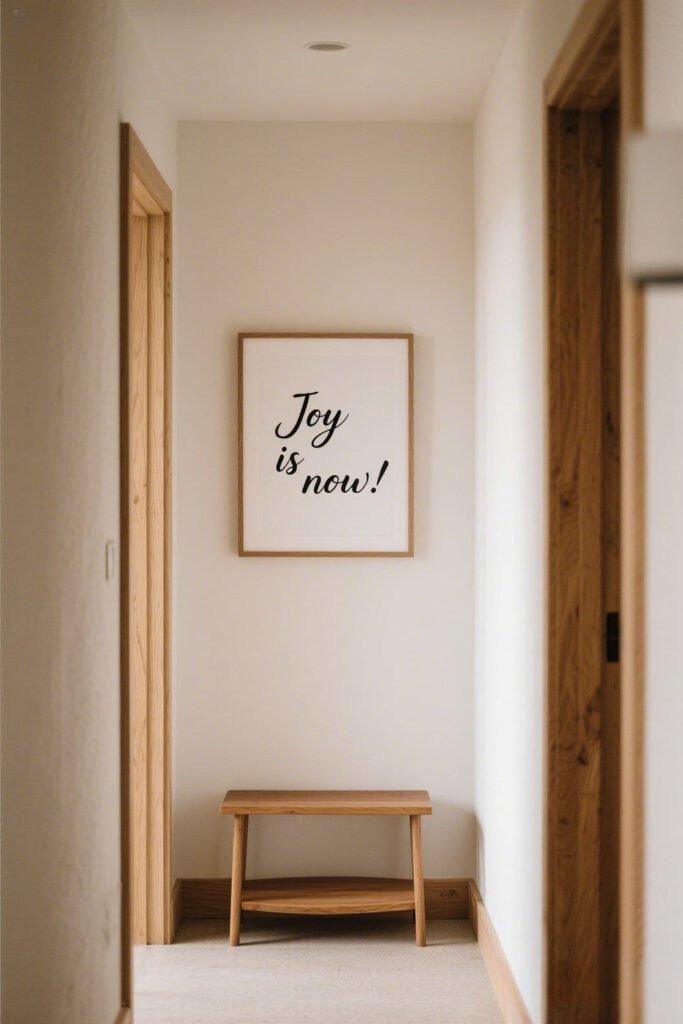 “Joy is now.” Printable Wall Art