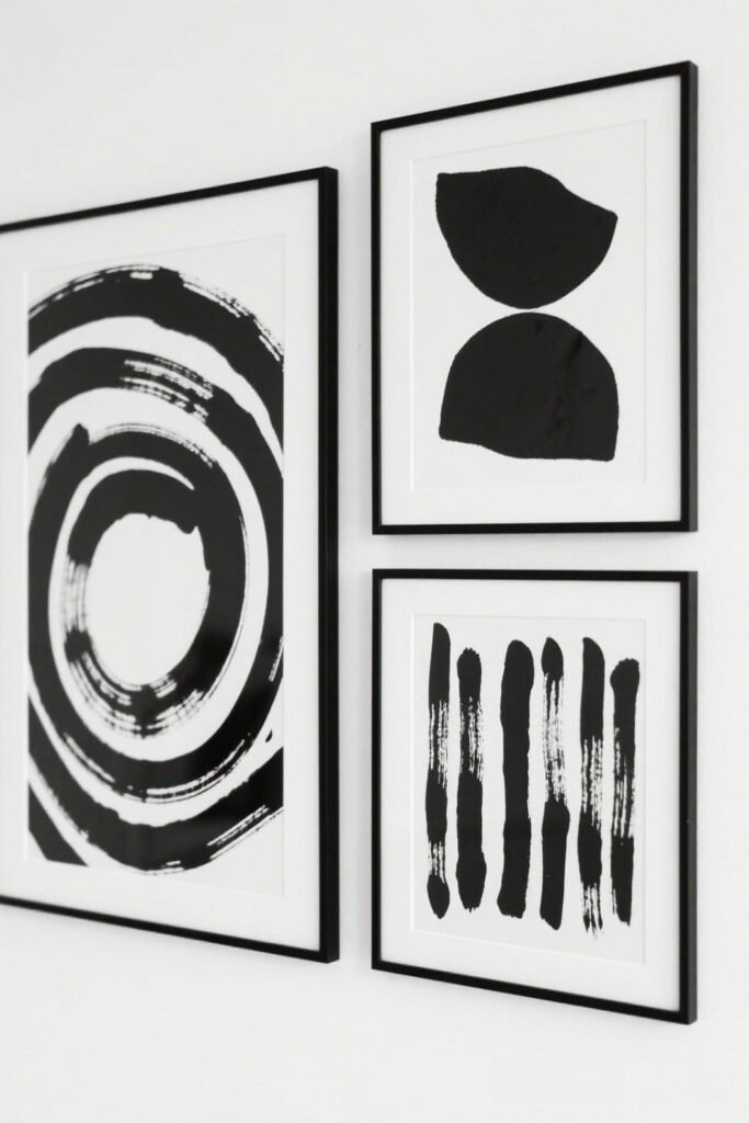 Monochrome Masterpieces - Abstract Wall Art