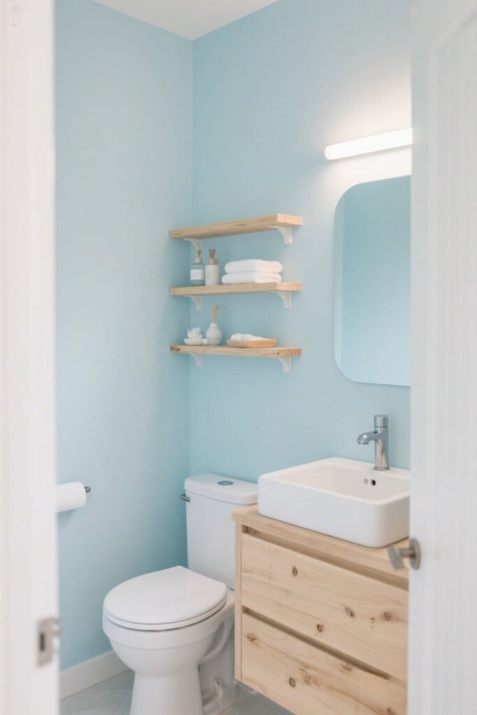 Pale Blue - Best Paint Color for Small Room