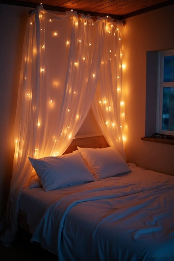 Warm Fairy String Lights Wall Decor