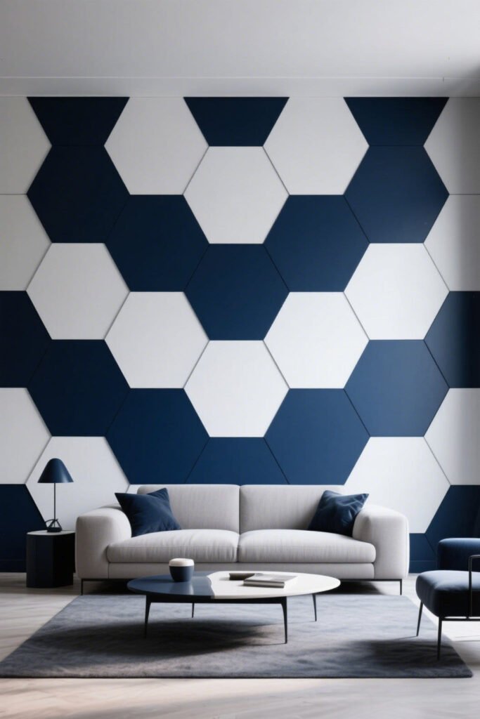 Bold, Oversized Shapes - Geometric Wallpaper Ideas