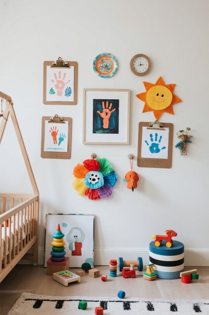 DIY Crafts Gallery Wall Idea