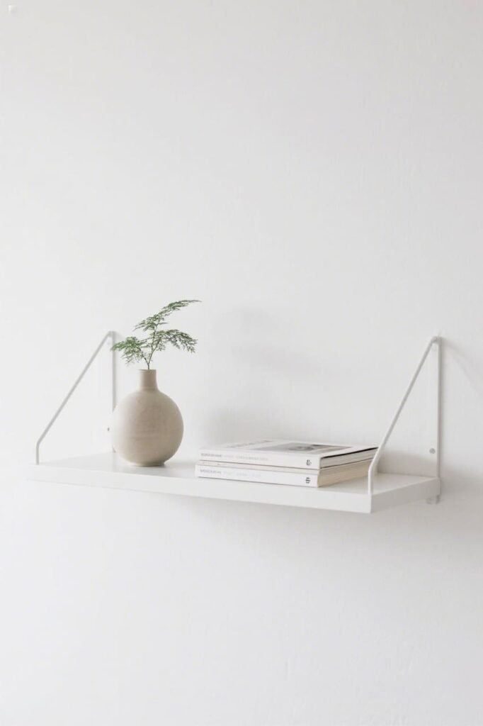 Edit Ruthlessly - Floating Shelf Styling Tips