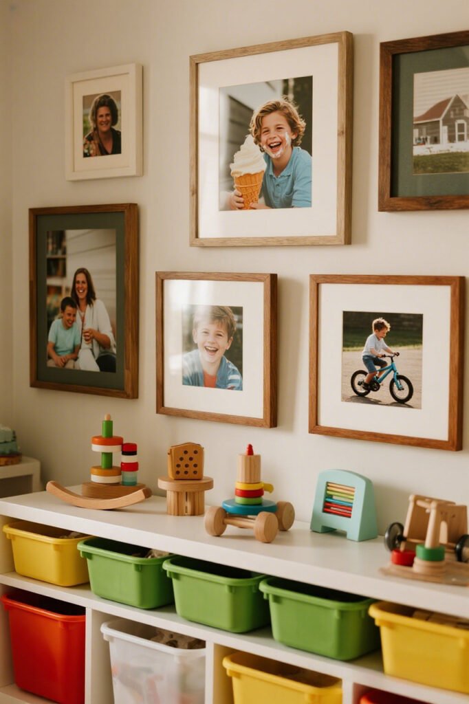 Family Photos Gallery Wall Idea