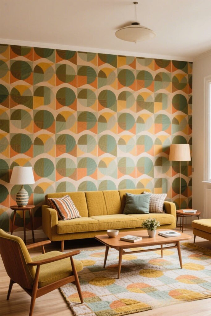Retro-Inspired Geometry - Wallpaper Ideas