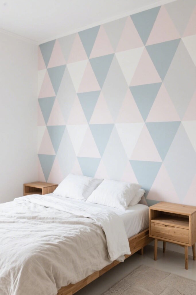 Scandinavian-Inspired Geometry Wallpaper Ideas