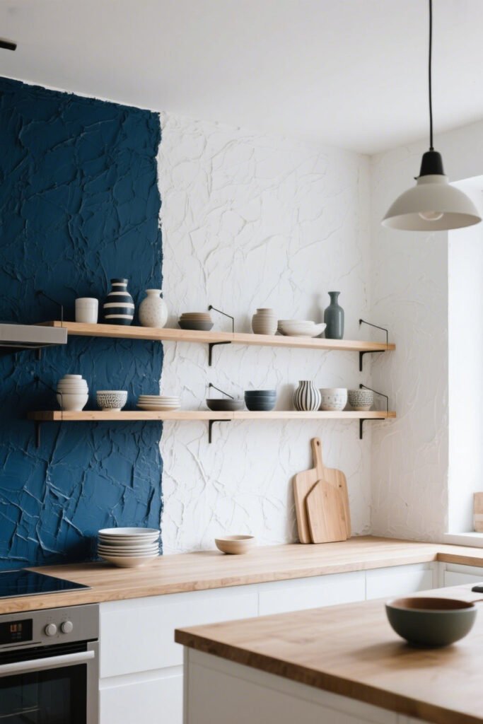 Two-Tone with Texture - Wall Paint Ideas