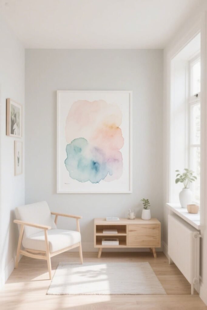 Keep It Light and Airy - Make small room look taller