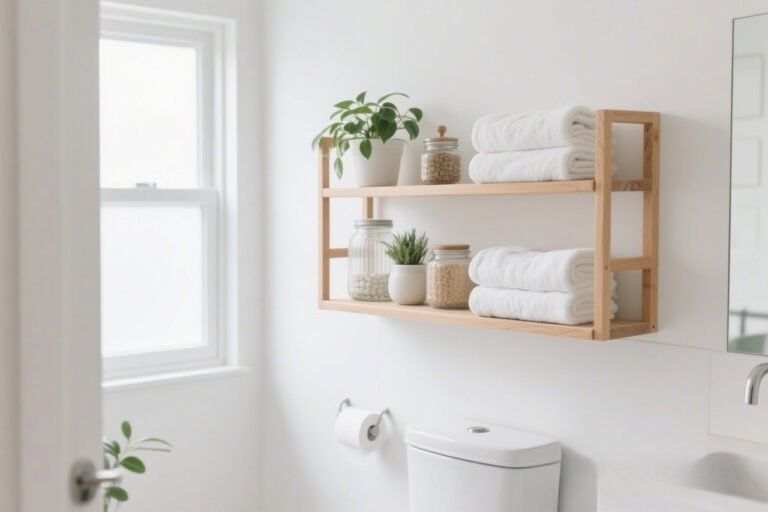 Bathroom Wall Storage Ideas for Towels and Toiletries