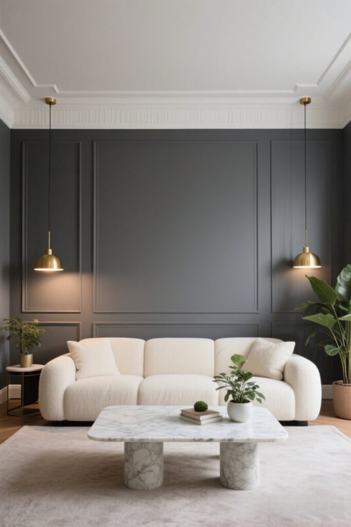 Charcoal Gray - Best Dark Wall Color Ideas