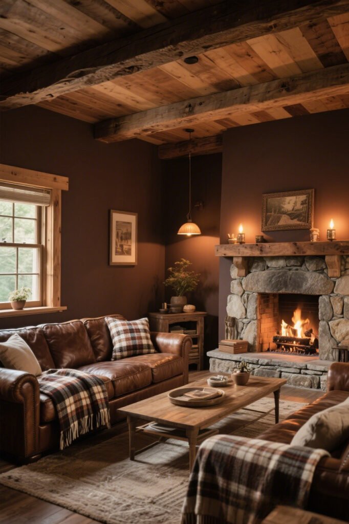 Chocolate Brown - Best Dark Wall Color Ideas