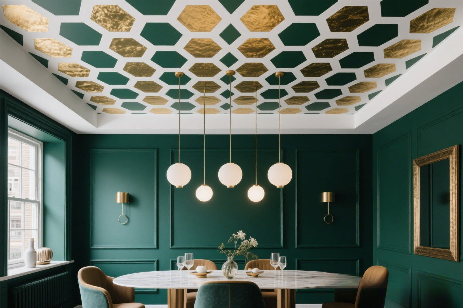 Geometric Wallpaper Ideas for Modern Homes