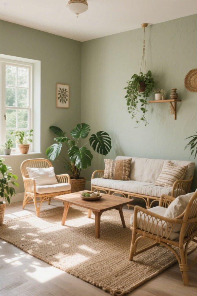 Greige with a hint of green - Neutral Paint Color Ideas