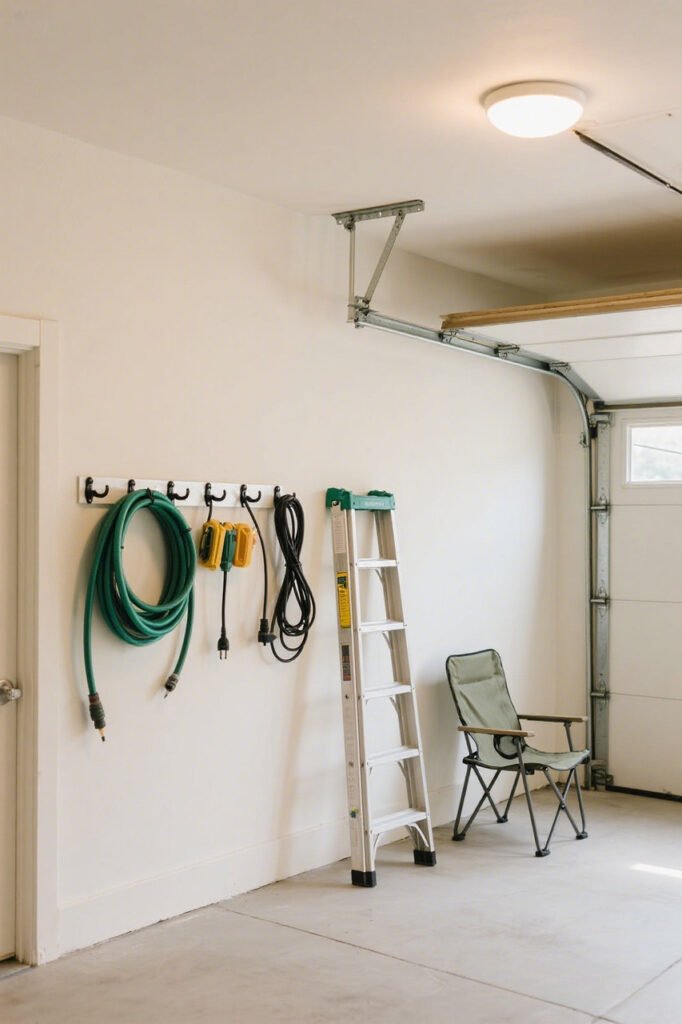 Hooks and Hangers - Garage Wall Storage Ideas