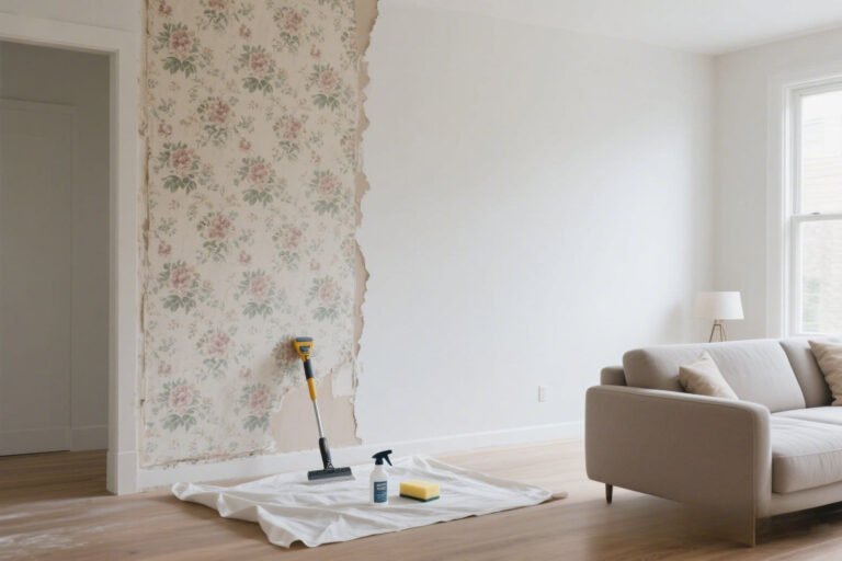 How to Remove Wallpaper Without Damaging Walls