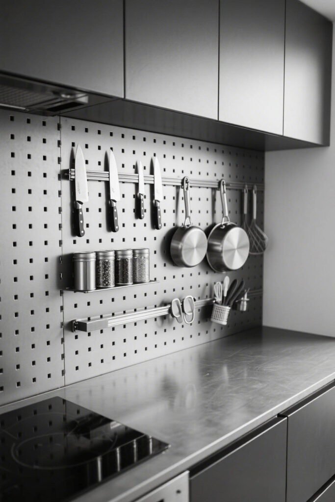 Magnetic + Pegboard Combo Ideas
