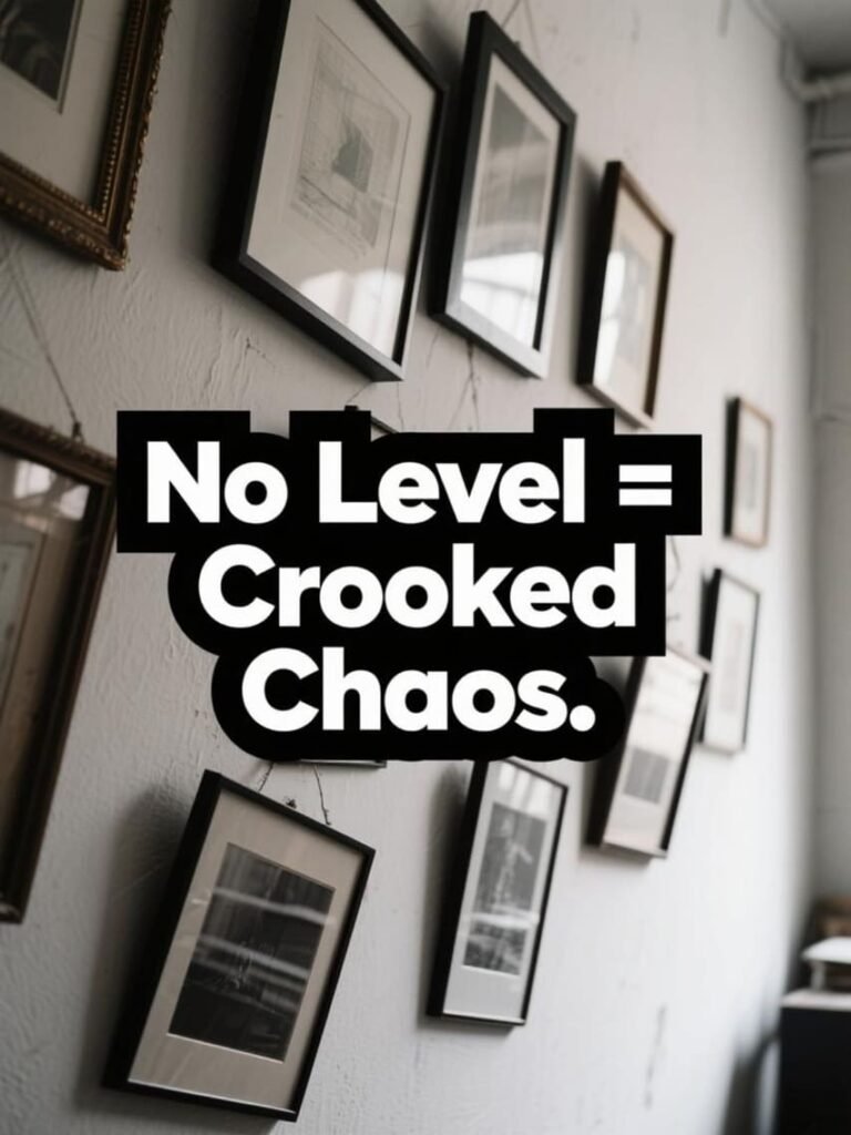 Mistake #11: Skipping the Level and Measuring Tape