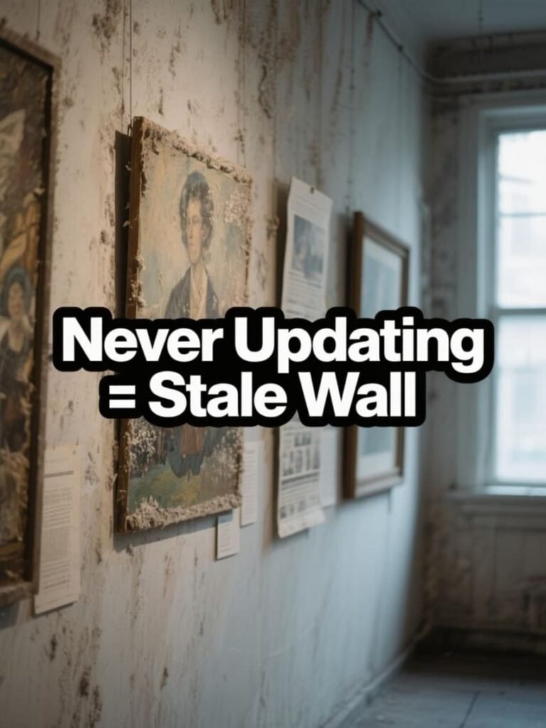 Mistake #12: Not Updating Over Time