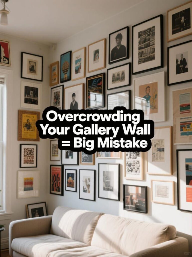 Mistake #9: Overcrowding the Wall
