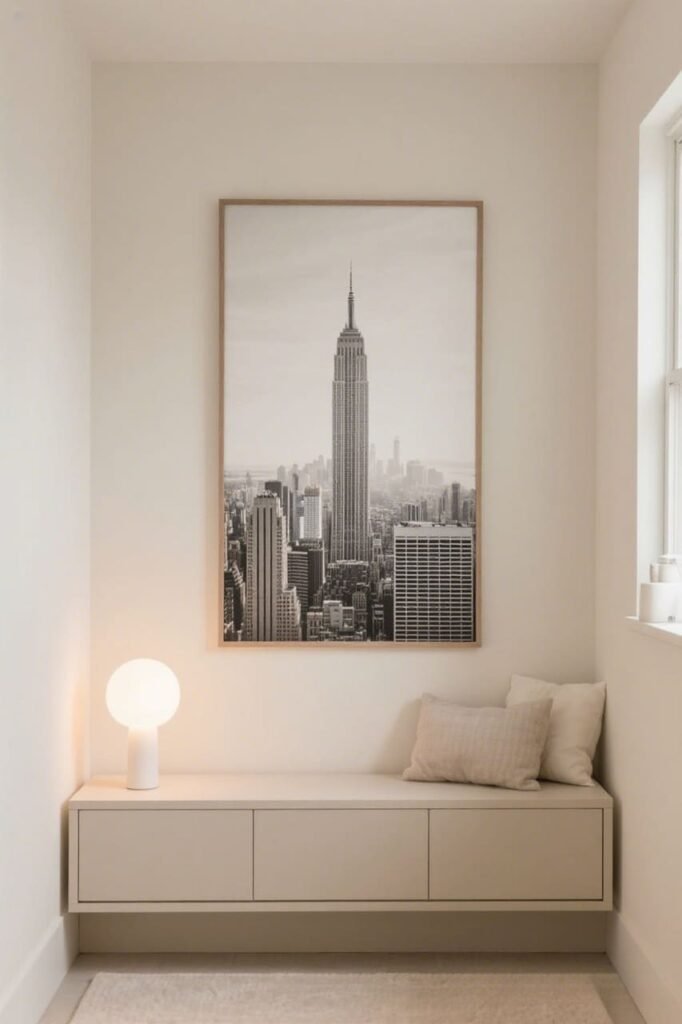 Play with Optical Illusions - Make small room look taller