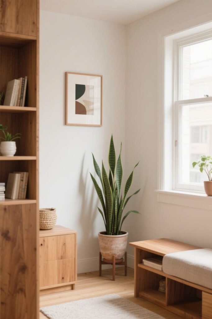 Don’t Forget the Corners - Make small room look taller