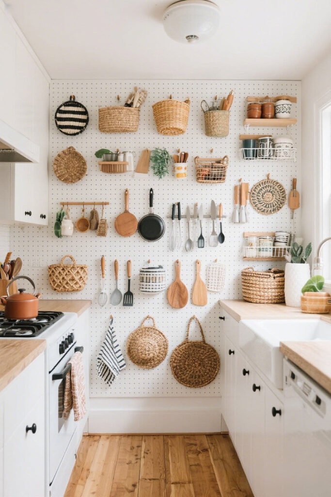 The “Full Wall” Pegboard Ideas