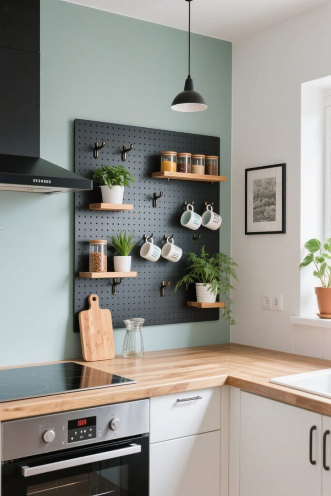 The Pegboard & Shelf Combo Ideas