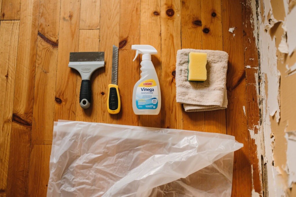 the tools-how to remove wallpaper