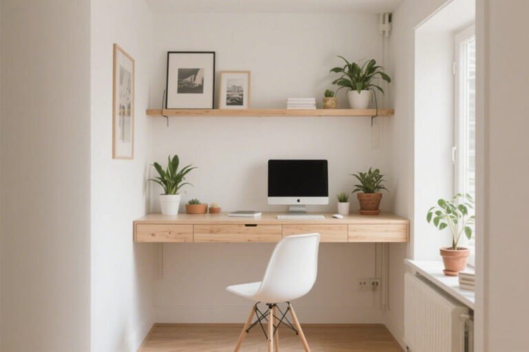 Wall Desk Ideas for Small Home Offices