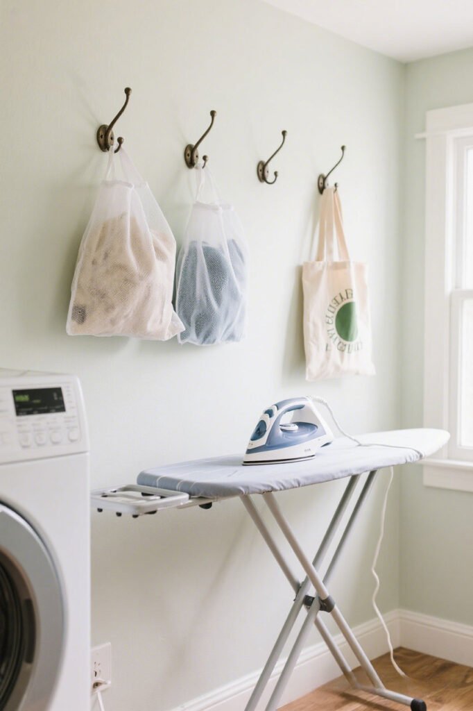 Wall Hooks - Laundry Room Wall Storage Ideas