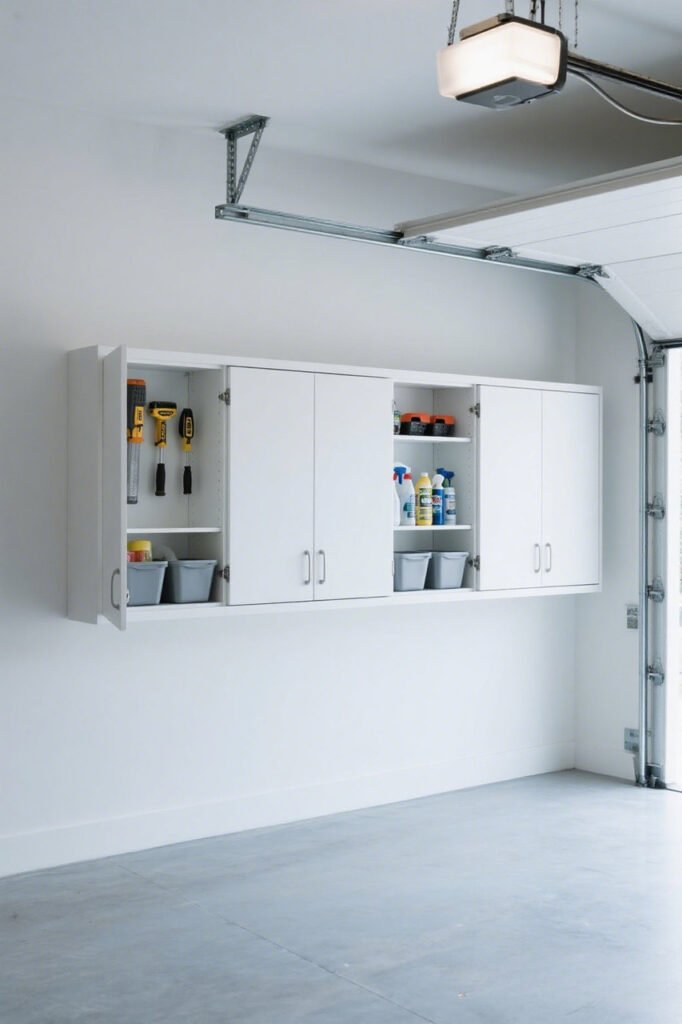 Wall Mounted Cabinets - Garage Wall Storage Ideas