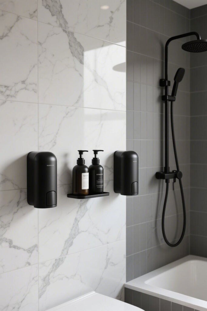 Wall Mounted Dispensers - Bathroom Wall Storage Ideas