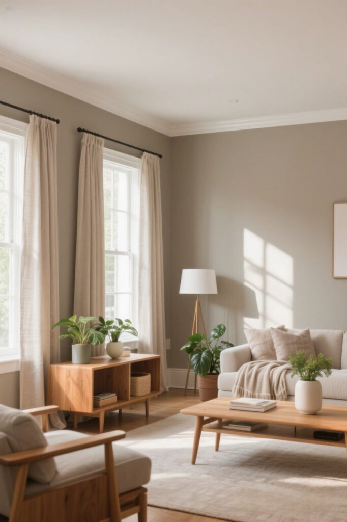 Warm Greige (Gray + Beige) - Neutral Paint Color Ideas