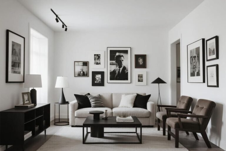 Black-and-White Gallery Walls That Make a Bold Statement