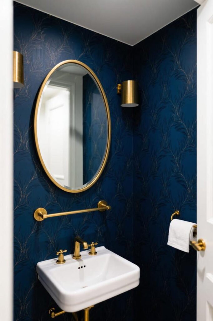 Bathrooms: Bold Little Jewels