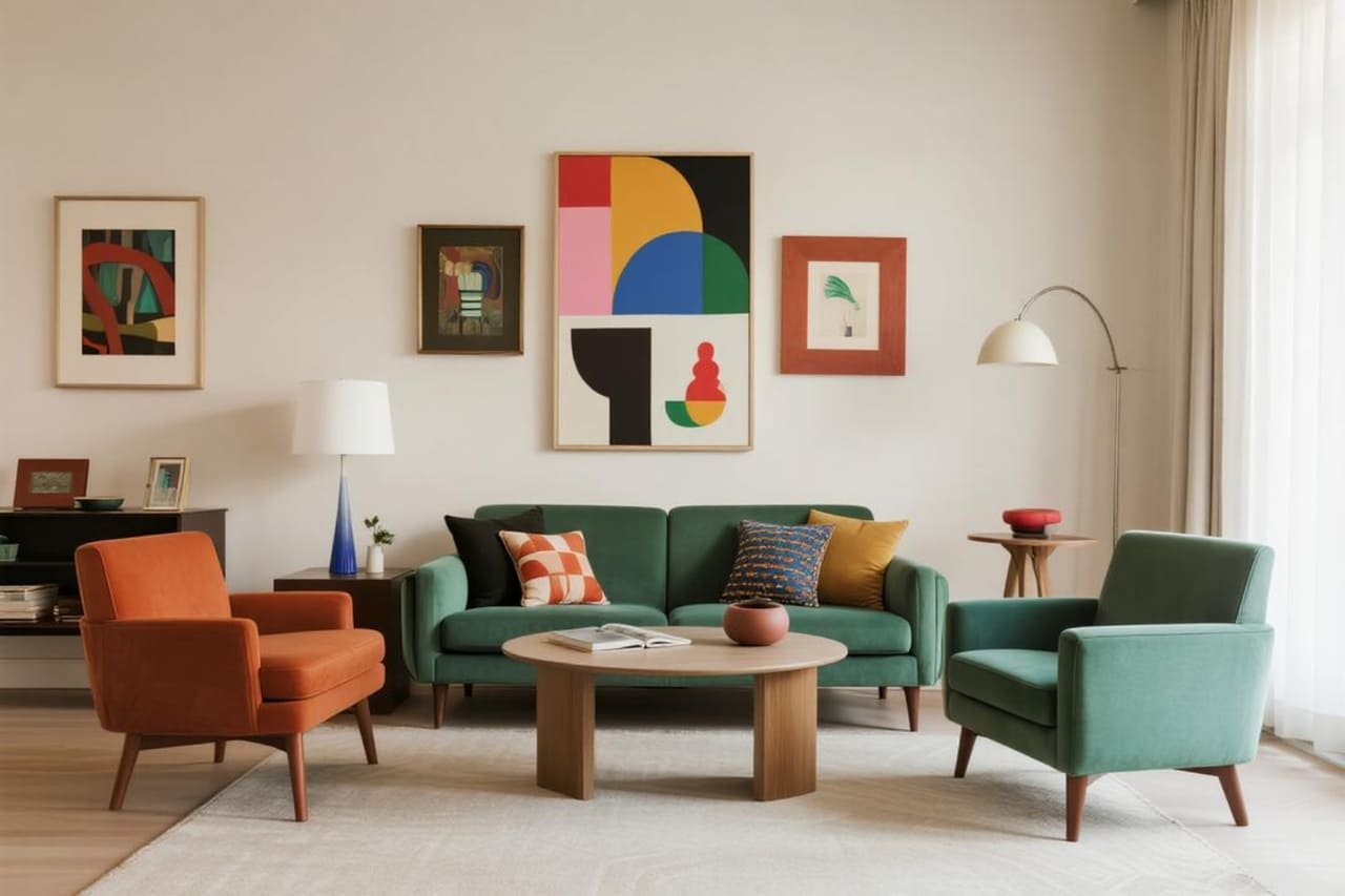 Bold and Colorful Printable Wall Art to Energize Your Space