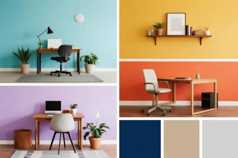 The Best Paint Colors for Home Offices (Boost Focus & Creativity)